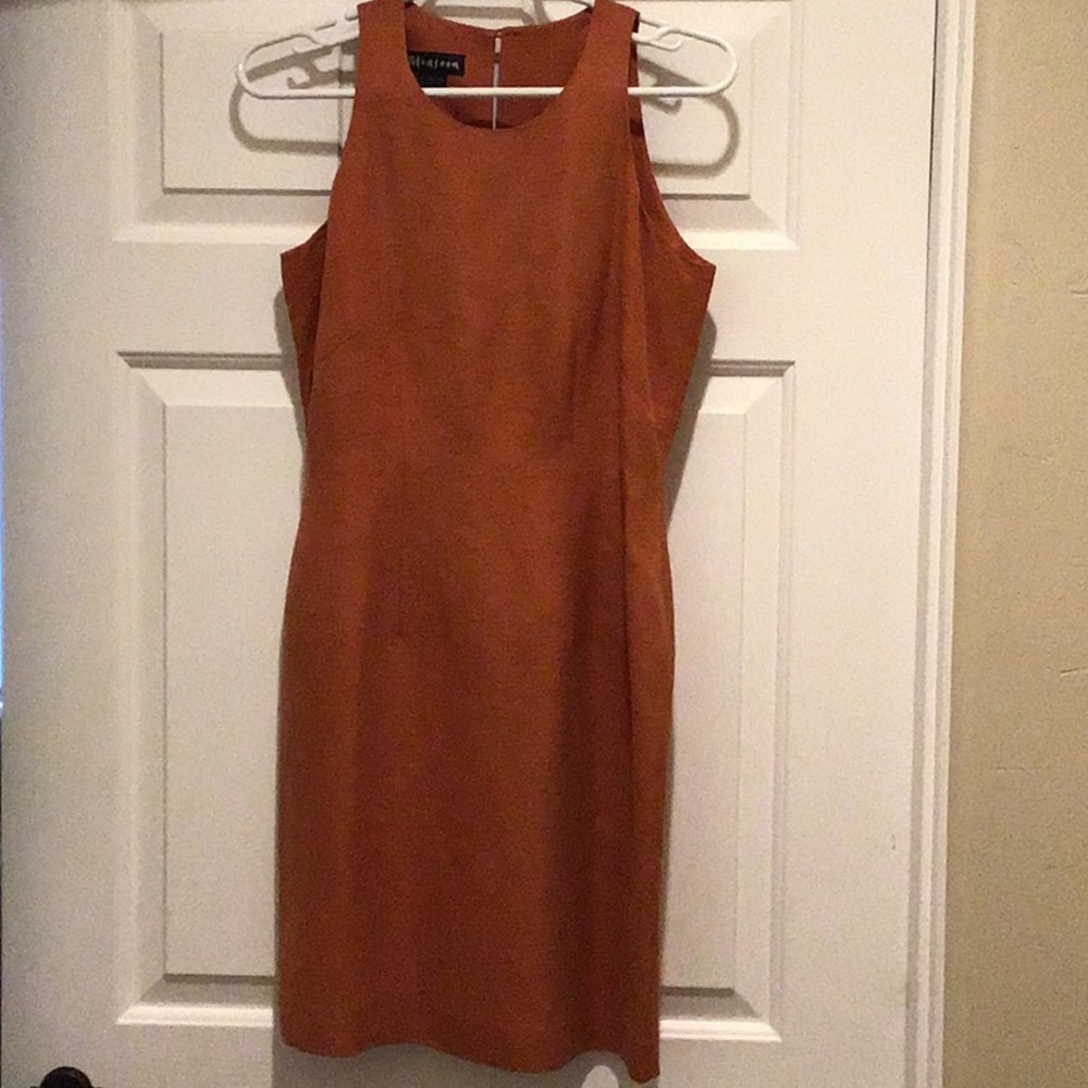 Silk and linen dress